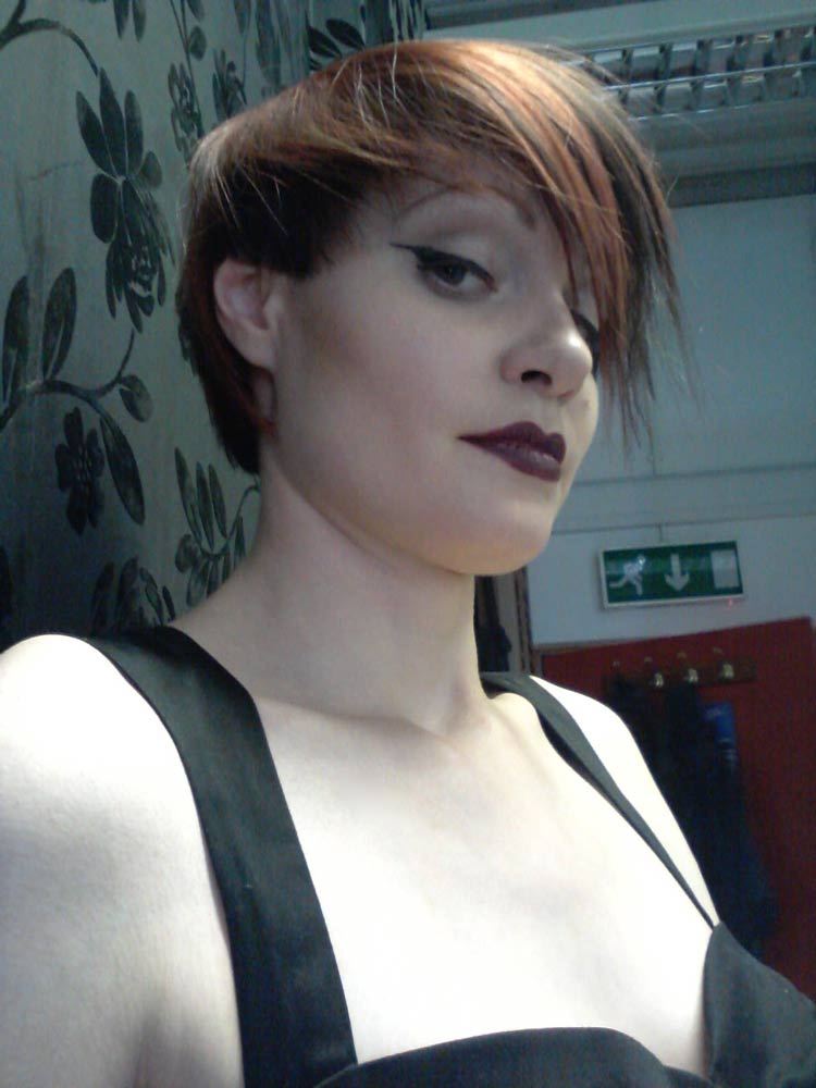 backstage Photofor Elle Marie-Claire Yana Kozyr in Idealism collection