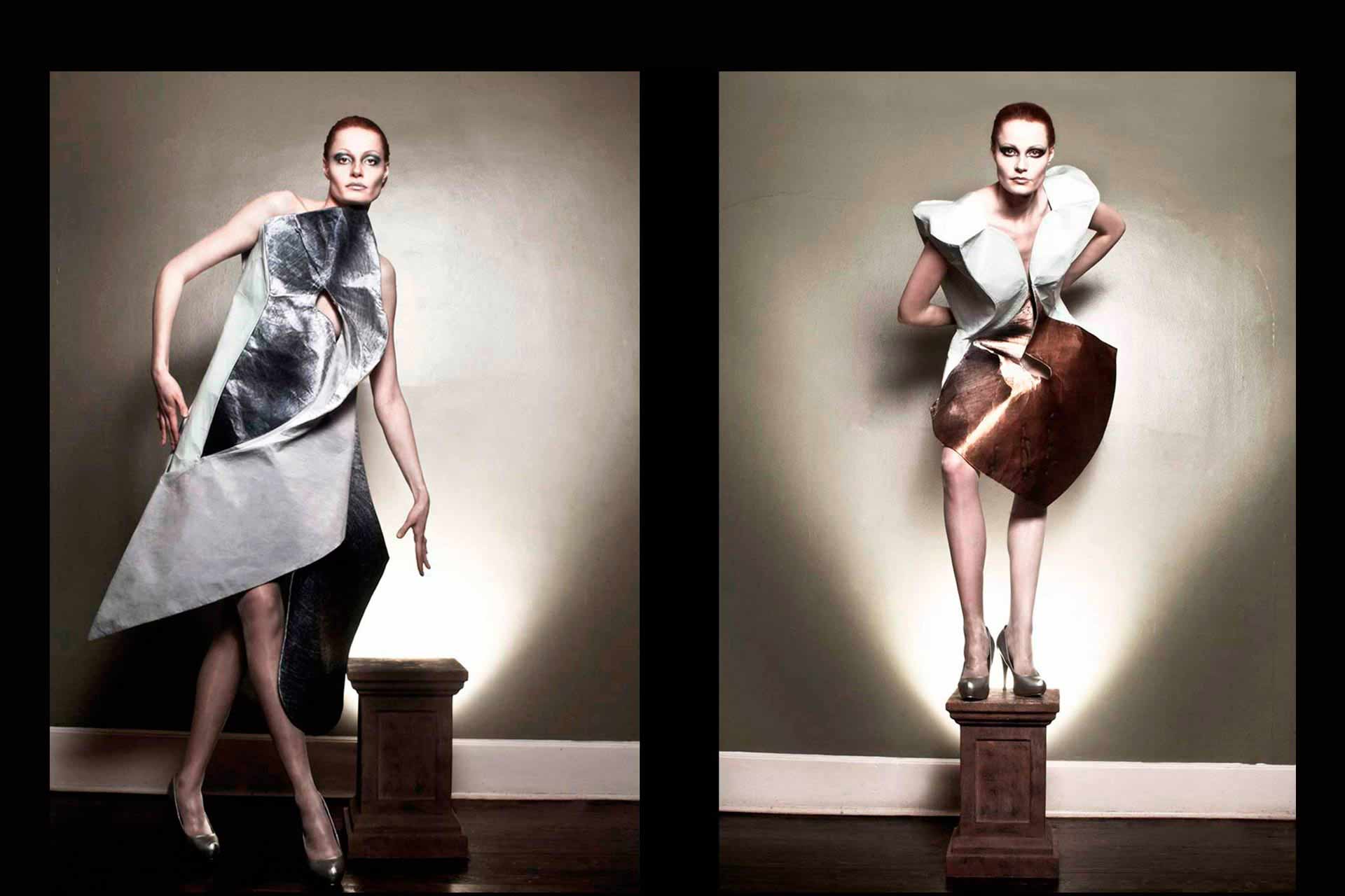 historia del arte Yana Kozyr in fashion collection Design of dress