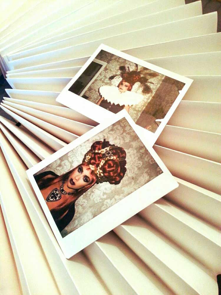 polaroids for Awards Yana Kozyr modelo